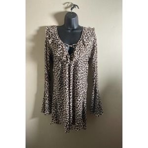Victorias Secret Leopard Print Dress
